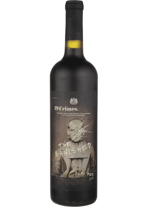 19 Crimes 'The Banished' Dark Red Blend