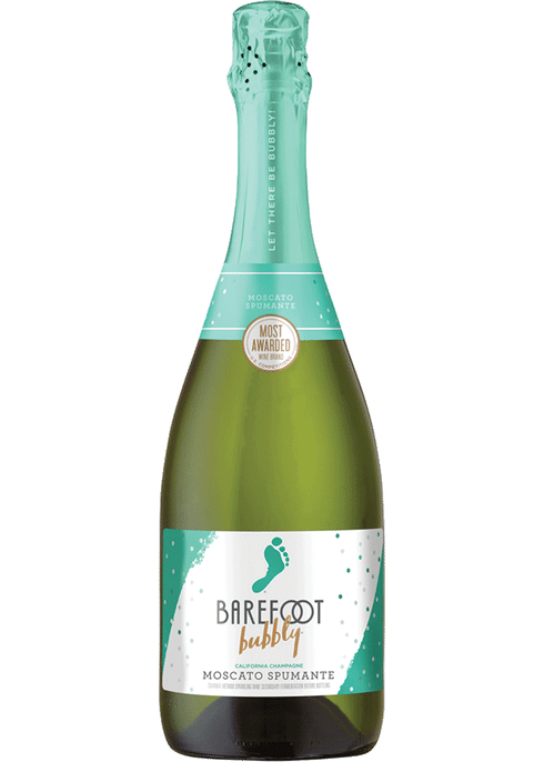 Barefoot Bubbly Moscato Spumante California Champagne