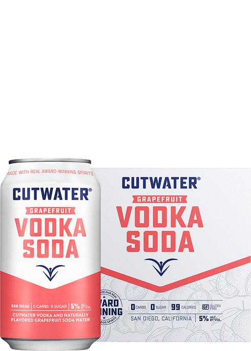 Cutwater Vodka Soda Grapefruit