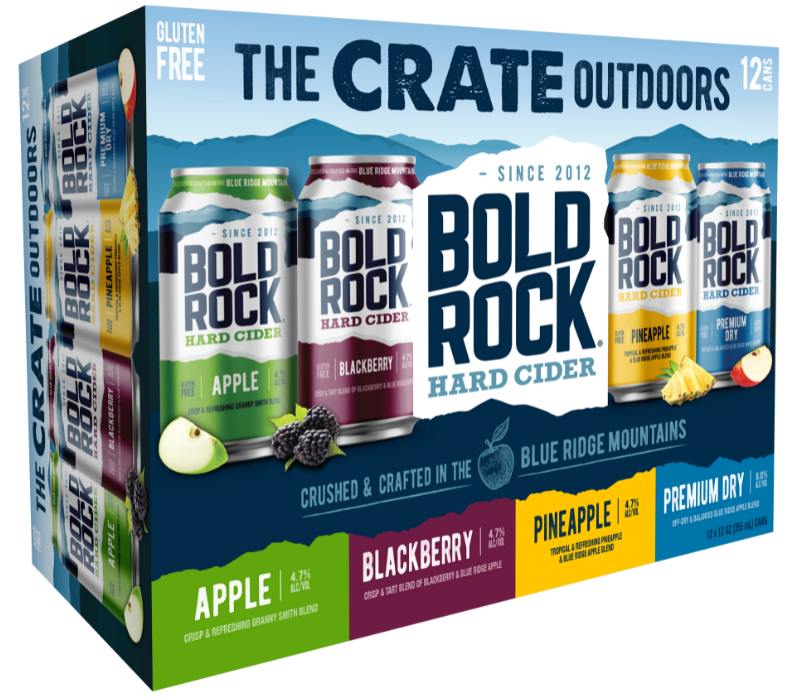 Bold Rock Hard Cider The Crate Outdoors Variety Pack