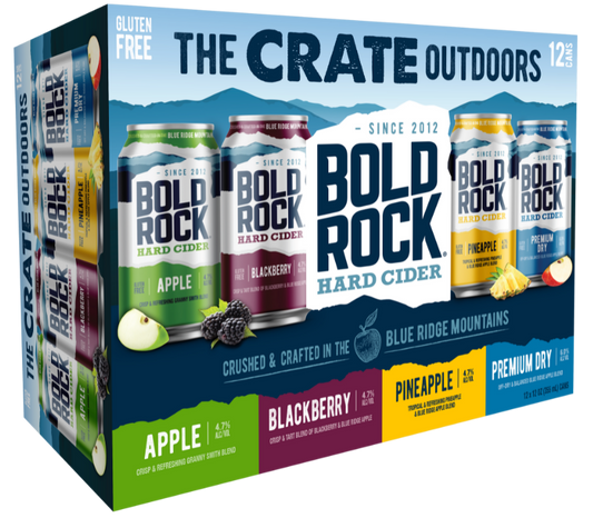 Bold Rock Hard Cider The Crate Outdoors Variety Pack