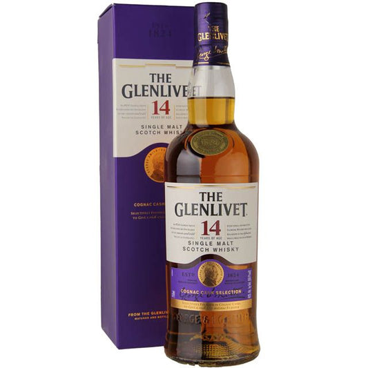 Glenlivet Cognac Cask Selections 14yr Single Malt Scotch