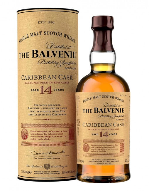 Balvenie Caribbean Cask 14yr Single Malt Scotch