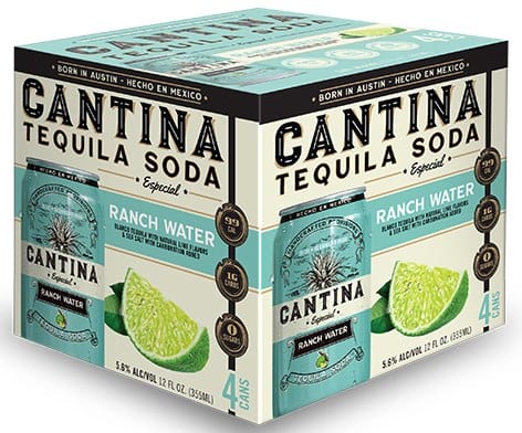 Cantina Tequila Soda Ranch Water