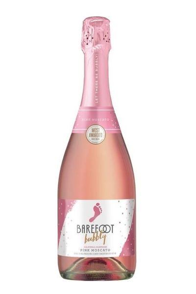 Barefoot Bubbly Pink Moscato California Champagne