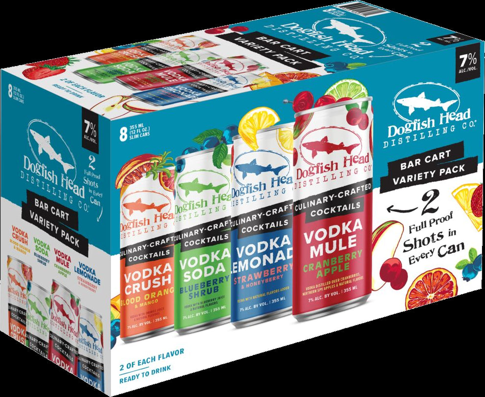 Dogfish Head Cocktails Bar Cart Variety Pack