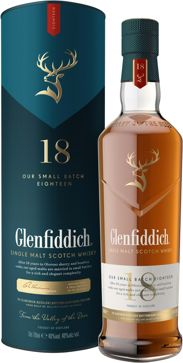 Glenfiddich 18yr Single Malt Scotch