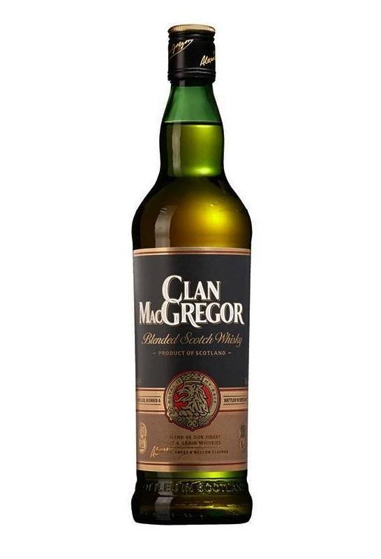 Clan Macgregor Scotch Whiskey