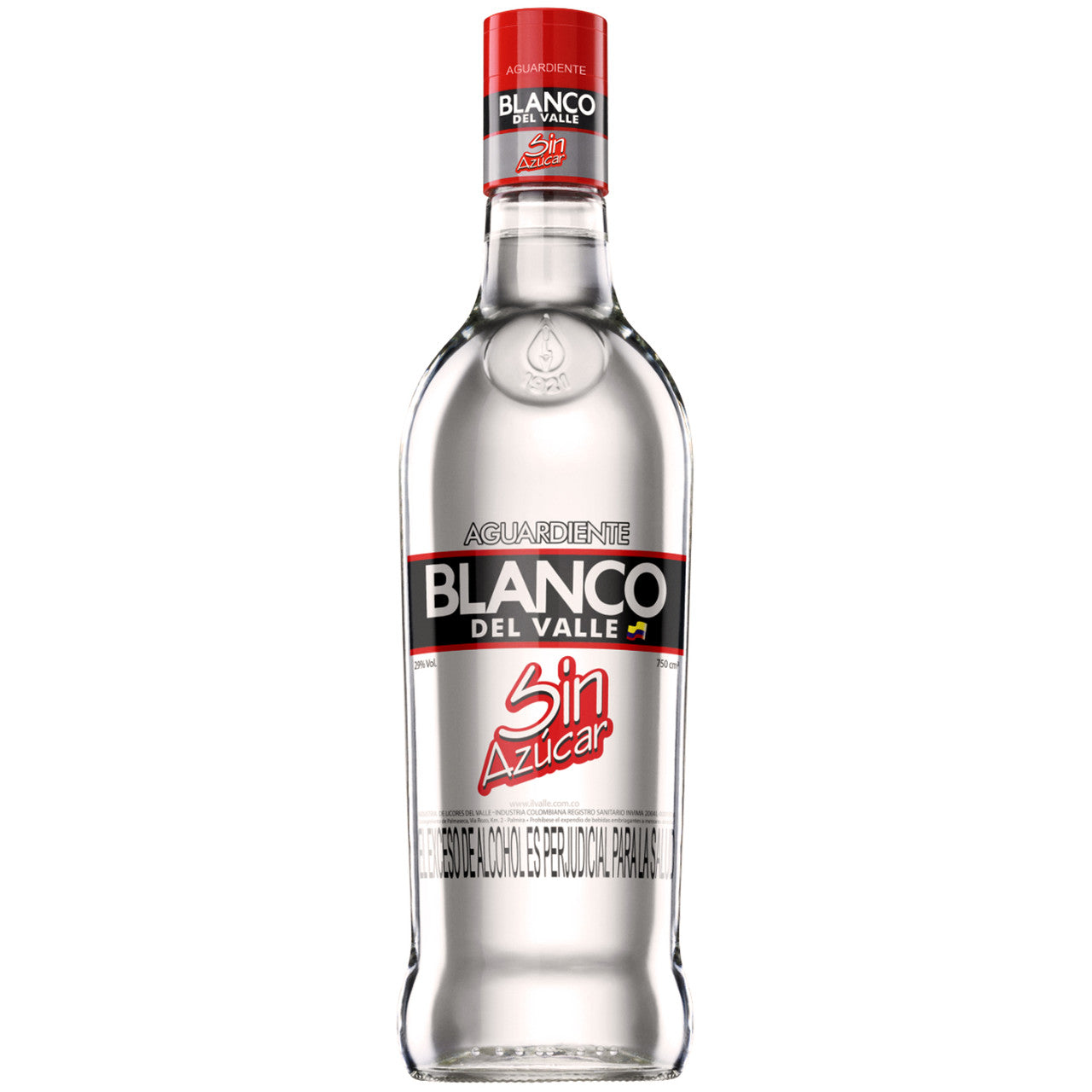 Blanco Del Valle Aguardiente Sin Azucar